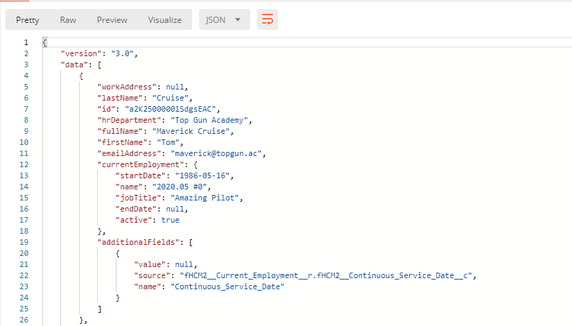 How to add additional fields · Docs (v1.0.0) · People · Developer Portal