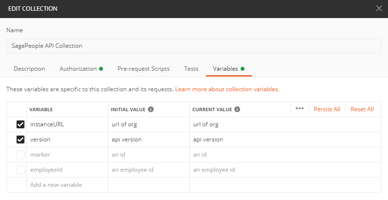 Postman collection · Docs (v1.0.0) · People · Developer Portal
