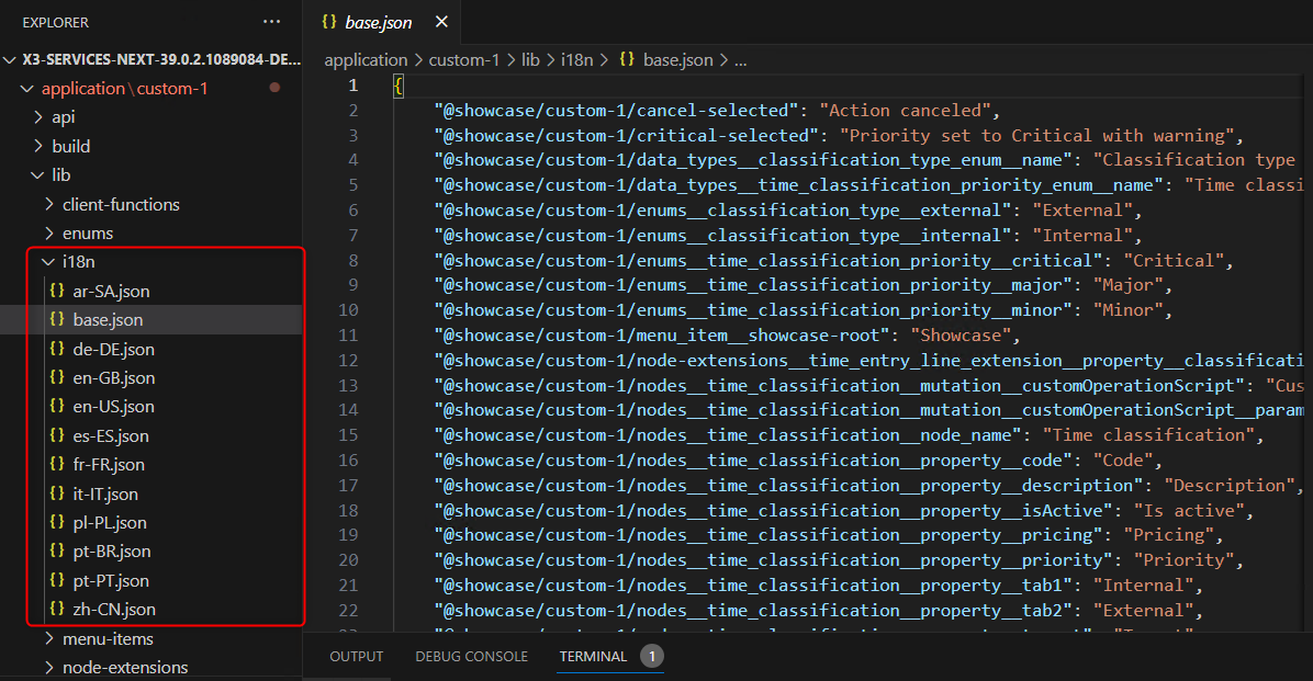 Enum translations · Docs (latest) · X3 · Developer Portal