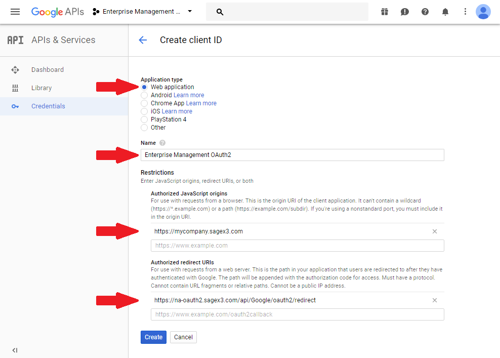 Creating an OAuth2 Client · Docs (latest) · X3 · Developer Portal