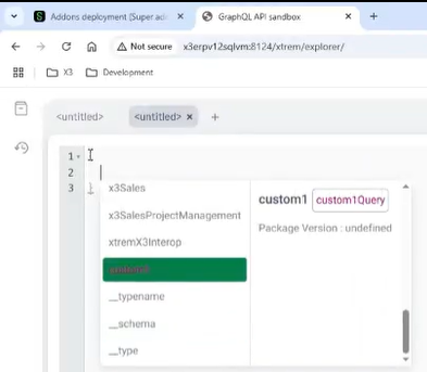 How to deploy node and page extensions · Docs (latest) · X3 · Developer ...